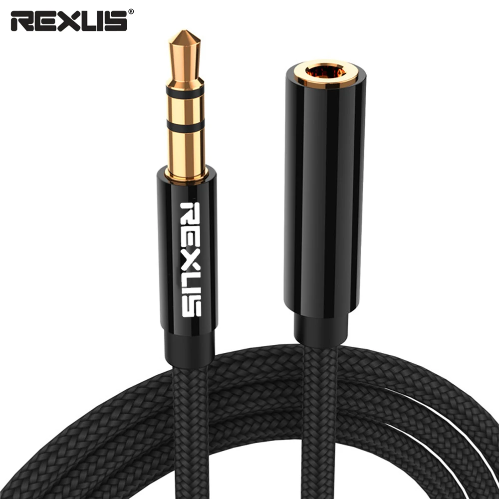 3.5 mm Male to Female Audio Extension Cable Stereo Earphone Aux Cord Extender For PC Laptop Phone Car Speaker Gold Plated Plug
3.5 mm Male to Female Audio Extension Cable Stereo Earphone Aux Cord Extender For PC Laptop Phone Car Speaker Gold Plated Plug