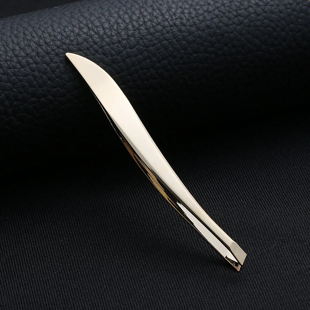 1PC New Pro Pearl Gold Women Stainless Steel Hair Removal Eyebrow Tweezers Clip Beauty Makeup Tools
1PC New Pro Pearl Gold Women Stainless Steel Hair Removal Eyebrow Tweezers Clip Beauty Makeup Tools