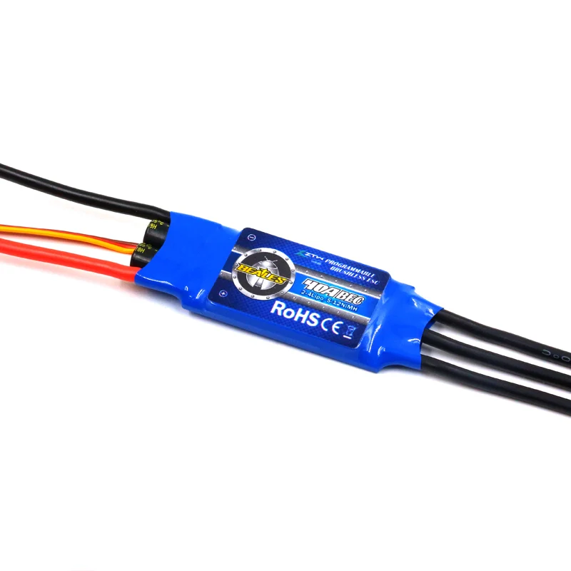 Контроллер бесколлекторного двигателя FATJAY ZTW beatle 40A 2-4S ESC с 5 В/3 А BEC для самолета 400-500 класса с неподвижным крылом
Контроллер бесколлекторного двигателя FATJAY ZTW beatle 40A 2-4S ESC с 5 В/3 А BEC для самолета 400-500 класса с неподвижным крылом