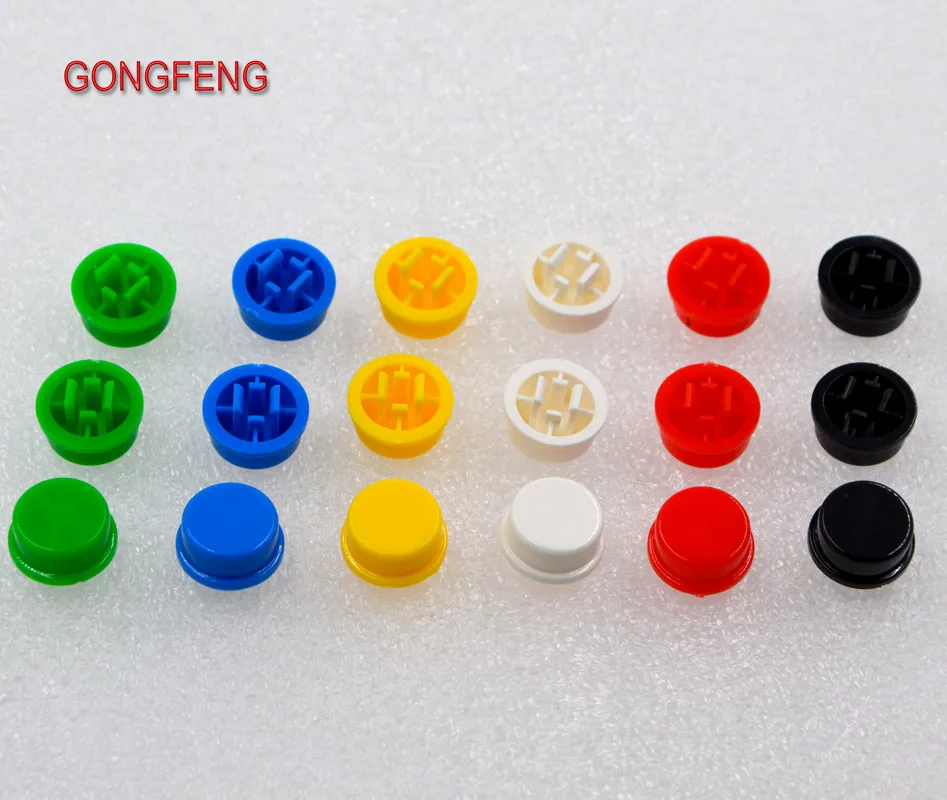 GONGFENG 100PCS New Switch Button Cap A24 B3F 12*12*7.3 Round Switch Button Cap Suitable for Switch Special Wholesale
GONGFENG 100PCS New Switch Button Cap A24 B3F 12*12*7.3 Round Switch Button Cap Suitable for Switch Special Wholesale