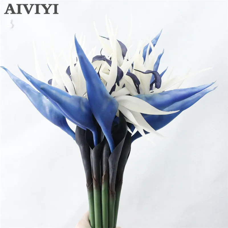 Silicone paradise bird strelitzia simulation beatiful fake flower arrangement wall home hotel office table decoration wedding
Silicone paradise bird strelitzia simulation beatiful fake flower arrangement wall home hotel office table decoration wedding