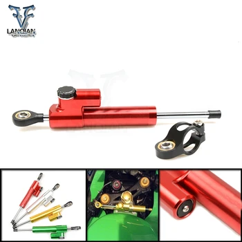 NINJA300 LOGO Motorcycle Stabilizer Damper Complete Steering Mounting Bracket For KAWASAKI NINJA 300 250R NINJA 650R/ER6F/ER6N
NINJA300 LOGO Motorcycle Stabilizer Damper Complete Steering Mounting Bracket For KAWASAKI NINJA 300 250R NINJA 650R/ER6F/ER6N