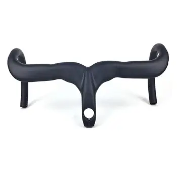 Spcycle UD Matte Black Carbon Road Bike Integrated Handlebar Ultralight Cycling Racing Bicycle Drop Bar With Stem
Spcycle UD Matte Black Carbon Road Bike Integrated Handlebar Ultralight Cycling Racing Bicycle Drop Bar With Stem