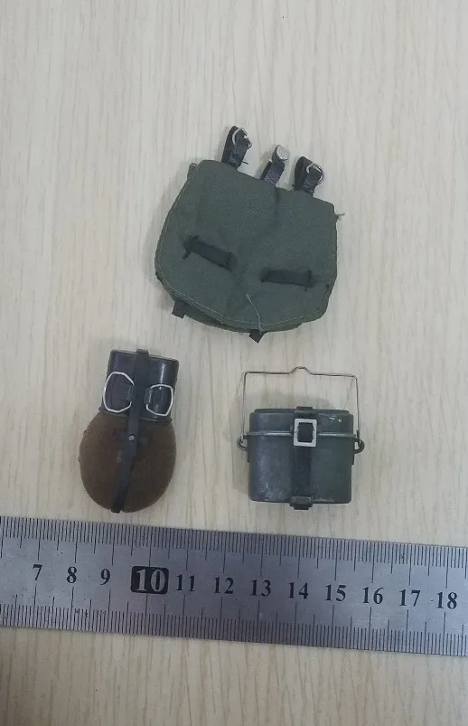1/6 WWII German Army's Food Box Kettle and Bag Set Models for 12''Action FIgures Bodies Accessories
1/6 WWII German Army's Food Box Kettle and Bag Set Models for 12''Action FIgures Bodies Accessories