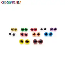 Free shipping wholesale(100pcs/lot) 6mm Plastic safety eyes for toys Multicolor plush animal eye for dolls
Free shipping wholesale(100pcs/lot) 6mm Plastic safety eyes for toys Multicolor plush animal eye for dolls