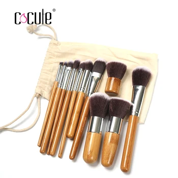 Cocute 11 Pieces Makeup Brush Set Bamboo Foundation Blush Concealer Eye Face Powder Cream Cosmetic Brushes Kit With Bag
Cocute 11 Pieces Makeup Brush Set Bamboo Foundation Blush Concealer Eye Face Powder Cream Cosmetic Brushes Kit With Bag
