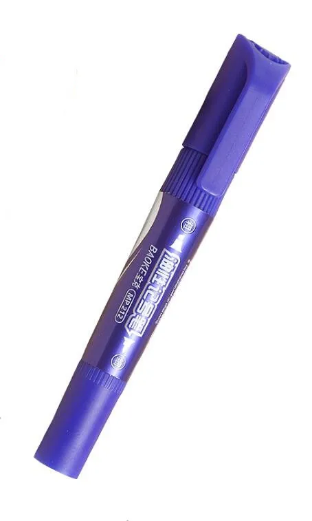 1pcs 3 color Double head big head Mark pen capable not fade oily waterproof marker pen marks Logistics
1pcs 3 color Double head big head Mark pen capable not fade oily waterproof marker pen marks Logistics