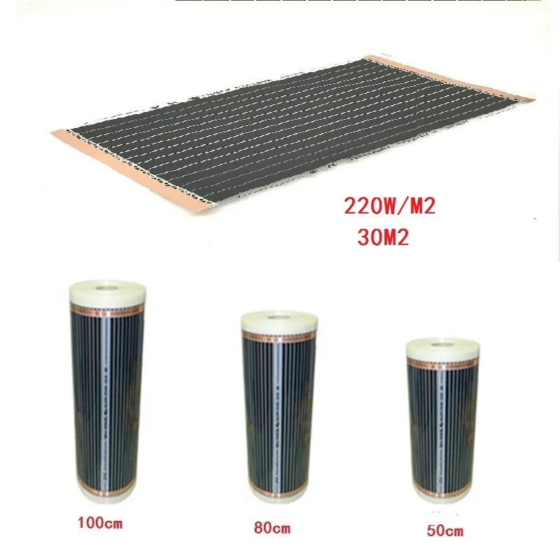 30m2 Korea Heating Film 220w/m2 Carbon Underfloor Warming Mat for Home Office Yoga Heating System
30m2 Korea Heating Film 220w/m2 Carbon Underfloor Warming Mat for Home Office Yoga Heating System