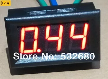 Mini 1A LED Precision AC current meter panel for light, household appliances, function test fixture
Mini 1A LED Precision AC current meter panel for light, household appliances, function test fixture