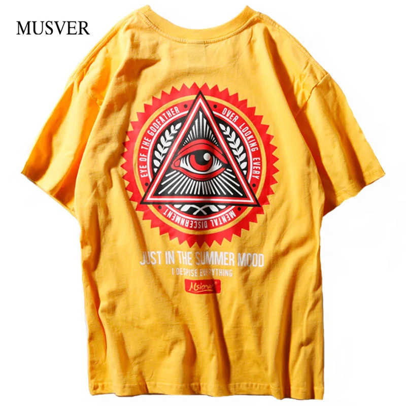MUSVER T Shirts Men 2018 Summer Hip Hop Eye of Godfather Triangle Printed Casual Cotton Streetwear Tops Tees Streetwear Tshirts
MUSVER T Shirts Men 2018 Summer Hip Hop Eye of Godfather Triangle Printed Casual Cotton Streetwear Tops Tees Streetwear Tshirts