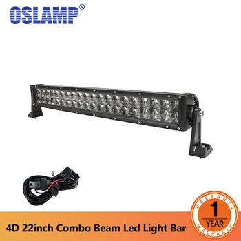 Oslamp 4D 22" 120W LED Light Bar Offroad Combo Beam Car Led Work 12000LM Driving Light for Jeep Boat 4x4 4WD Wagon DC 12v 24v
Oslamp 4D 22" 120W LED Light Bar Offroad Combo Beam Car Led Work 12000LM Driving Light for Jeep Boat 4x4 4WD Wagon DC 12v 24v