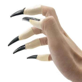 10Pcs/Lot New Arrival Halloween Party Toy Accessories Pointy Witch Vampire Long Black Horror Fingernails Fake Nails Claws
10Pcs/Lot New Arrival Halloween Party Toy Accessories Pointy Witch Vampire Long Black Horror Fingernails Fake Nails Claws