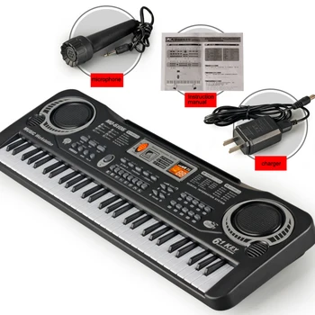 Multi-function 61 Keys Electronic Piano Kids Piano Musical Teaching Toy for Children Keyboard Electric Piano Children Gift
Multi-function 61 Keys Electronic Piano Kids Piano Musical Teaching Toy for Children Keyboard Electric Piano Children Gift