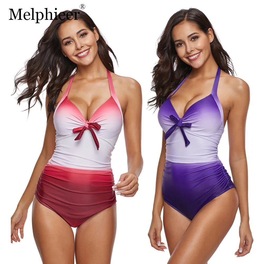 High Neck Swimwear Women Tankini Bikini Set 2019 Halter One Piece Swimsuit Sexy Bow Knot Bathing Suit Red Backless Monokini New
High Neck Swimwear Women Tankini Bikini Set 2019 Halter One Piece Swimsuit Sexy Bow Knot Bathing Suit Red Backless Monokini New
