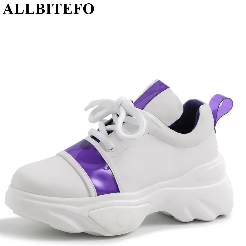 ALLBITEFO genuine leather fashion women flats sneakers shoes mixed colors spring flat heel shoes concise casual platform shoes
ALLBITEFO genuine leather fashion women flats sneakers shoes mixed colors spring flat heel shoes concise casual platform shoes