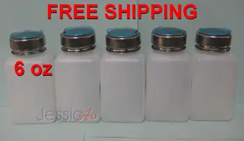 Alcohol/Solder Flux Bottle for soldering Liquid Press metal Pumping cap lid Dispenser Cleaner Bottle 6oz white (5pcs/lot)
Alcohol/Solder Flux Bottle for soldering Liquid Press metal Pumping cap lid Dispenser Cleaner Bottle 6oz white (5pcs/lot)