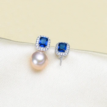S925 Sterling Silver Pearl Stud Earrings Settings Women DIY Pearl Earrings Components 3Colors Blue/Silver/Red 3Pairs/Lot
S925 Sterling Silver Pearl Stud Earrings Settings Women DIY Pearl Earrings Components 3Colors Blue/Silver/Red 3Pairs/Lot