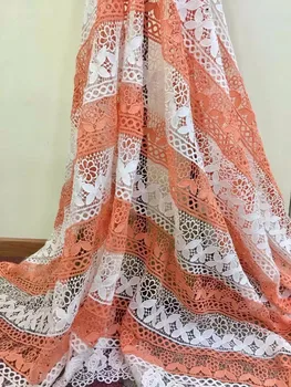 Milk silk African Cord Lace Fabrics High Quality Nigeria Wedding Dress Lace Water Soluble Guipure Lace Fabric ZLS03-8
Milk silk African Cord Lace Fabrics High Quality Nigeria Wedding Dress Lace Water Soluble Guipure Lace Fabric ZLS03-8