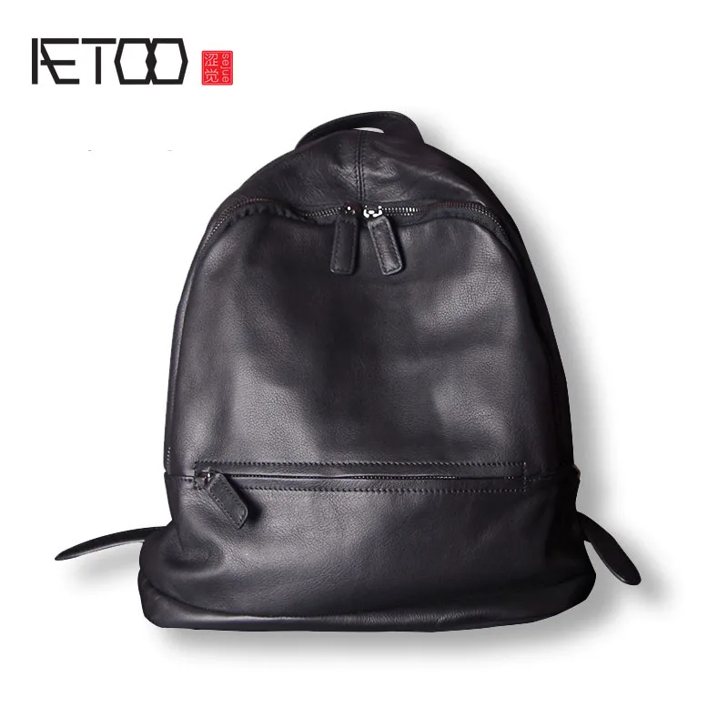 AETOO Leather backpack shoulder bag female new European and American large capacity personality first layer of wild
AETOO Leather backpack shoulder bag female new European and American large capacity personality first layer of wild