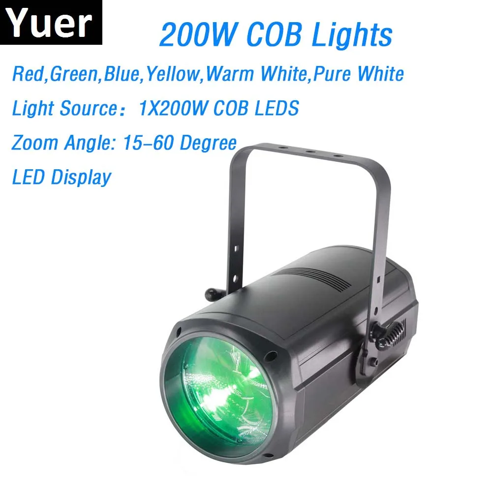 LED Par COB 200W 6 Colors Stage Lights Lyre Stage Lighting Wash Effect Professional Lighting Shows Projector For Clubs Luces Dj
LED Par COB 200W 6 Colors Stage Lights Lyre Stage Lighting Wash Effect Professional Lighting Shows Projector For Clubs Luces Dj