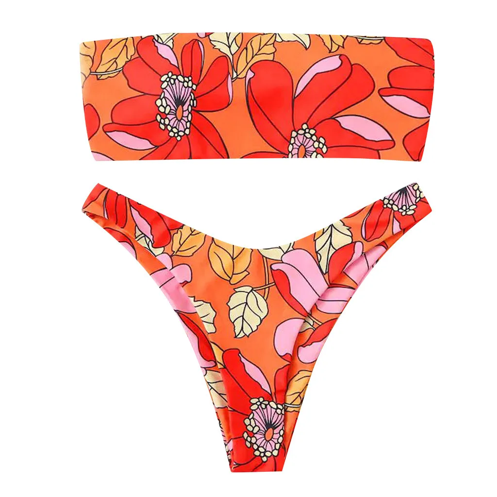Bandeau Bandage Bikini Women's Two Piece Print Sexy Split Swimsuit Bikini Summer Sale Swimsuit Beachwear Stroj Kapielowy #X
Bandeau Bandage Bikini Women's Two Piece Print Sexy Split Swimsuit Bikini Summer Sale Swimsuit Beachwear Stroj Kapielowy #X