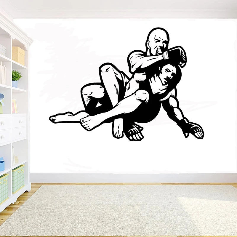 Fight Sport Martial Arts Wall Sticker MMA UFC Extreme Fighters Wrestling stickers room decoration removeable vinyl decal G948
Fight Sport Martial Arts Wall Sticker MMA UFC Extreme Fighters Wrestling stickers room decoration removeable vinyl decal G948