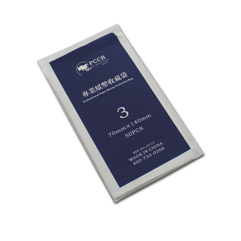 NO.3, 70*140mm, PROFESSIONAL BANKNOTE OPP SLEEVES, Paper Money Collection bag, Plastic bag, 50pcs/pack
NO.3, 70*140mm, PROFESSIONAL BANKNOTE OPP SLEEVES, Paper Money Collection bag, Plastic bag, 50pcs/pack
