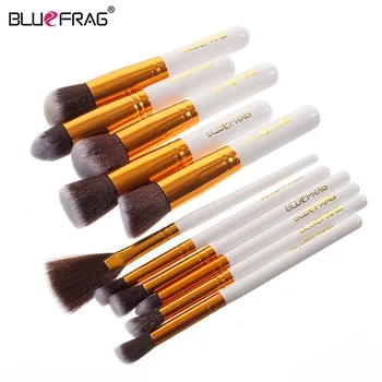 BLUEFRAG Brand 11Pcs Makeup Brush Set Powder Foundation Eye Shadow Contour Blush White Gold Cosmetic Kit Makeup Brushes Tool
BLUEFRAG Brand 11Pcs Makeup Brush Set Powder Foundation Eye Shadow Contour Blush White Gold Cosmetic Kit Makeup Brushes Tool