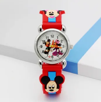 New Arrival 3D Cartoon Lovely Kids Girls Boys Children Students Quartz Wrist Watch Mickey Minnie kids watch
New Arrival 3D Cartoon Lovely Kids Girls Boys Children Students Quartz Wrist Watch Mickey Minnie kids watch