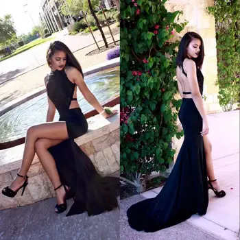 SOFUGE New Arrival Charming Straight Prom Dresses 2019 Off the Shoulder Halter Sleeveless Sexy Open Back Sexy Evening Party Gown
SOFUGE New Arrival Charming Straight Prom Dresses 2019 Off the Shoulder Halter Sleeveless Sexy Open Back Sexy Evening Party Gown