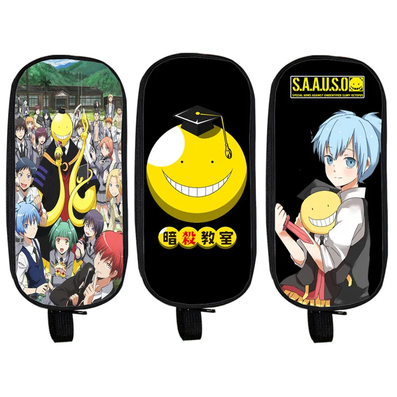 Assassination Classroom Cosmetic Cases Pencil Holder Teenager Boys Ansatsu Kyoushitsu School Case Nagisa Shiota Children Bags
Assassination Classroom Cosmetic Cases Pencil Holder Teenager Boys Ansatsu Kyoushitsu School Case Nagisa Shiota Children Bags