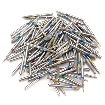 100pcs/set Dental Diamond Burs Drill Medium FG 1.6mm Polishing Smoothing For High Speed Handpiece Tooth Whitening Tool
100pcs/set Dental Diamond Burs Drill Medium FG 1.6mm Polishing Smoothing For High Speed Handpiece Tooth Whitening Tool