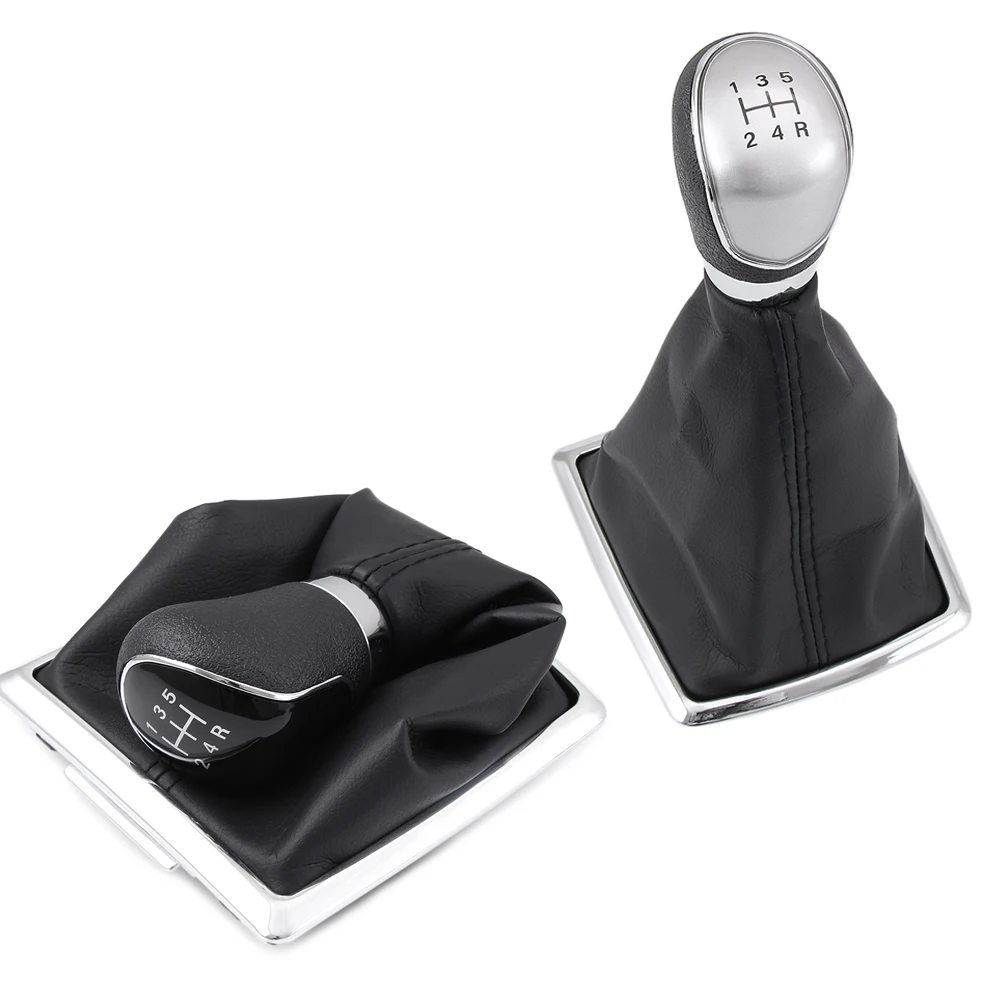 5 Speed Manual Gear Shift Knob With Leather Boot For Ford Focus 2 MK2 new fACTORY C-Max Kuga Fiesta
5 Speed Manual Gear Shift Knob With Leather Boot For Ford Focus 2 MK2 new fACTORY C-Max Kuga Fiesta