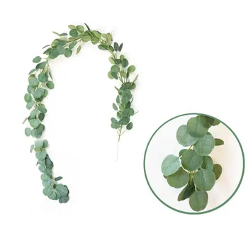 1.7/2m Artificial Eucalyptus Garland Artificial Eucalyptus Leaves Fake Vine Artifical Plant Home Green Wall Wedding Decor
1.7/2m Artificial Eucalyptus Garland Artificial Eucalyptus Leaves Fake Vine Artifical Plant Home Green Wall Wedding Decor