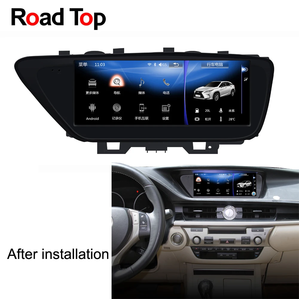 10.25 inch Display Android Car Radio GPS Navigation Bluetooth Head Unit Touch Screen for Lexus ES 2013-2017 200 250 350 300h
10.25 inch Display Android Car Radio GPS Navigation Bluetooth Head Unit Touch Screen for Lexus ES 2013-2017 200 250 350 300h