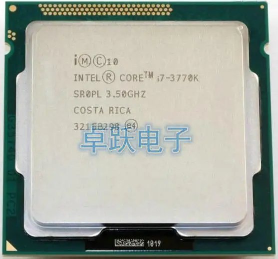 

Original Processor Intel i7 3770K Quad Core LGA 1155 3.5GHz 8MB Cache With HD Graphic 4000 TDP 77W Desktop CPU i7-3770K