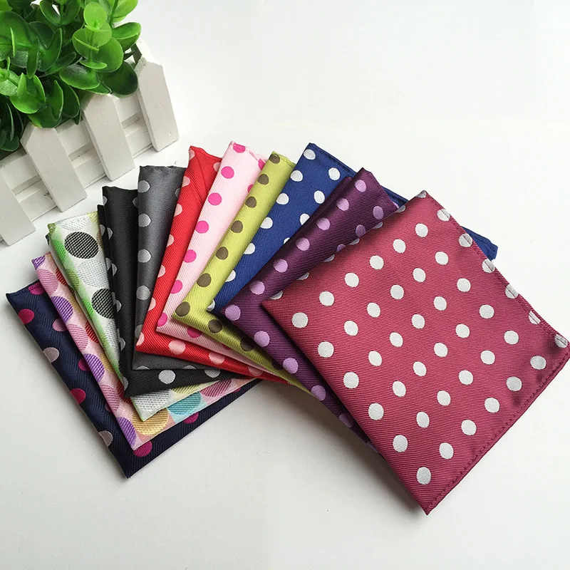 10*10 Inch New Men's Business Suits Pocket Square Handkerchiefs for Wedding Fashion Polka Dots Hankies Mens Pocket Towel
10*10 Inch New Men's Business Suits Pocket Square Handkerchiefs for Wedding Fashion Polka Dots Hankies Mens Pocket Towel