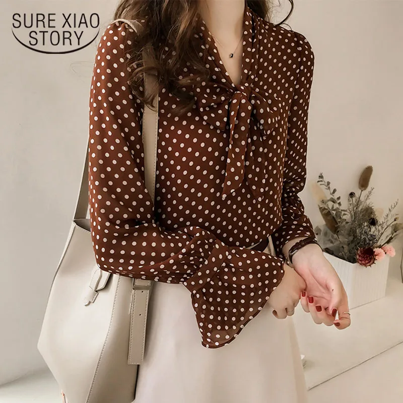 fashion woman blouses 2019 plus size Autumn women tops long sleeve women shirts polka dot chiffon female blusas shirt 1537 45
fashion woman blouses 2019 plus size Autumn women tops long sleeve women shirts polka dot chiffon female blusas shirt 1537 45