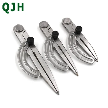 3 Sizes QJH Adjustable Spacing Compass Durable Professional Leather Craft Regulation Tools DIY Wing Divider Rotating Compasses
3 Sizes QJH Adjustable Spacing Compass Durable Professional Leather Craft Regulation Tools DIY Wing Divider Rotating Compasses