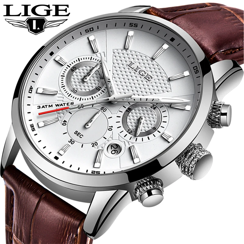 2019 Men Waterproof Watches LIGE Top Brand Luxury Military Analog Quartz Watch Men's Sport Wristwatch Relogio Masculino
2019 Men Waterproof Watches LIGE Top Brand Luxury Military Analog Quartz Watch Men's Sport Wristwatch Relogio Masculino