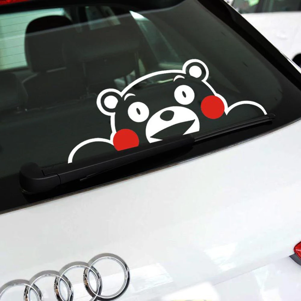 Aliauto Reflective Kumamoto Bear Climb Window Hollow Stlyling Car Sticker And Decal For Volkswagen polo golf ford focus toyota
Aliauto Reflective Kumamoto Bear Climb Window Hollow Stlyling Car Sticker And Decal For Volkswagen polo golf ford focus toyota