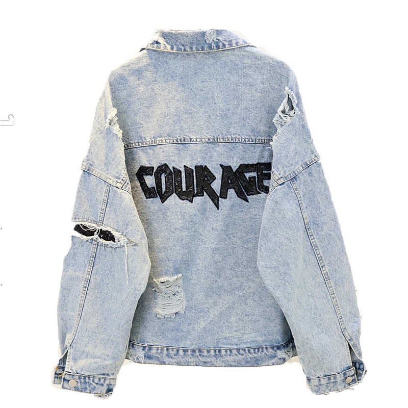 New Jeans Jackets Women's Clothing Long Sleeve Lapel Autumn Women Coat Harajuku Sequin Women Denim Jacket Plus Size Clothing
New Jeans Jackets Women's Clothing Long Sleeve Lapel Autumn Women Coat Harajuku Sequin Women Denim Jacket Plus Size Clothing