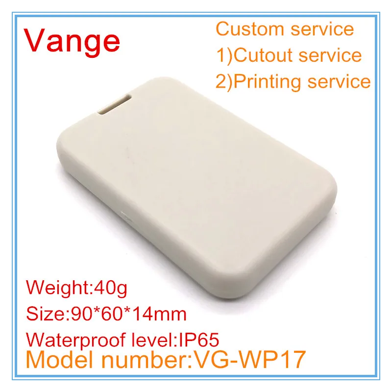 2pcs/lot portable control deivce housing 90*60*14mm waterproof IP65 ABS plastic project box diy for electronic module PCB
2pcs/lot portable control deivce housing 90*60*14mm waterproof IP65 ABS plastic project box diy for electronic module PCB