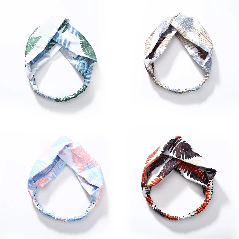 Bohemian Sea Beach Hairbands Leaf Printed Headband Cross Knot Elastic Hairband Turband Women Headwrap for Girls Hair Accessories
Bohemian Sea Beach Hairbands Leaf Printed Headband Cross Knot Elastic Hairband Turband Women Headwrap for Girls Hair Accessories