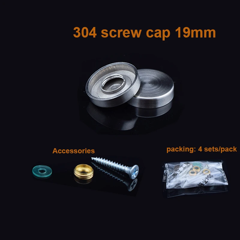 DHL Free Shipping 19mm decorative caps 304 Stainless steel thickened advertising screw cap 1000sets/lot
DHL Free Shipping 19mm decorative caps 304 Stainless steel thickened advertising screw cap 1000sets/lot