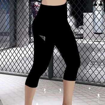 Leggings 3/4 Pants Female Capri Casual Pant Sporting Fitness High Waist Pants Side Pockets Design Sporting Leggings
Leggings 3/4 Pants Female Capri Casual Pant Sporting Fitness High Waist Pants Side Pockets Design Sporting Leggings