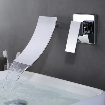 Wall - entry waterfall faucet 4 interface cold and hot mixed faucet 304 stainless steel washbasin faucet wx5251422
Wall - entry waterfall faucet 4 interface cold and hot mixed faucet 304 stainless steel washbasin faucet wx5251422