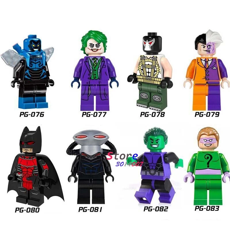 1Set DC Comics Series 1 Superman Batman Joker Robin The Flash Bane Aquaman Harley Quinn building blocks toys for children
1Set DC Comics Series 1 Superman Batman Joker Robin The Flash Bane Aquaman Harley Quinn building blocks toys for children