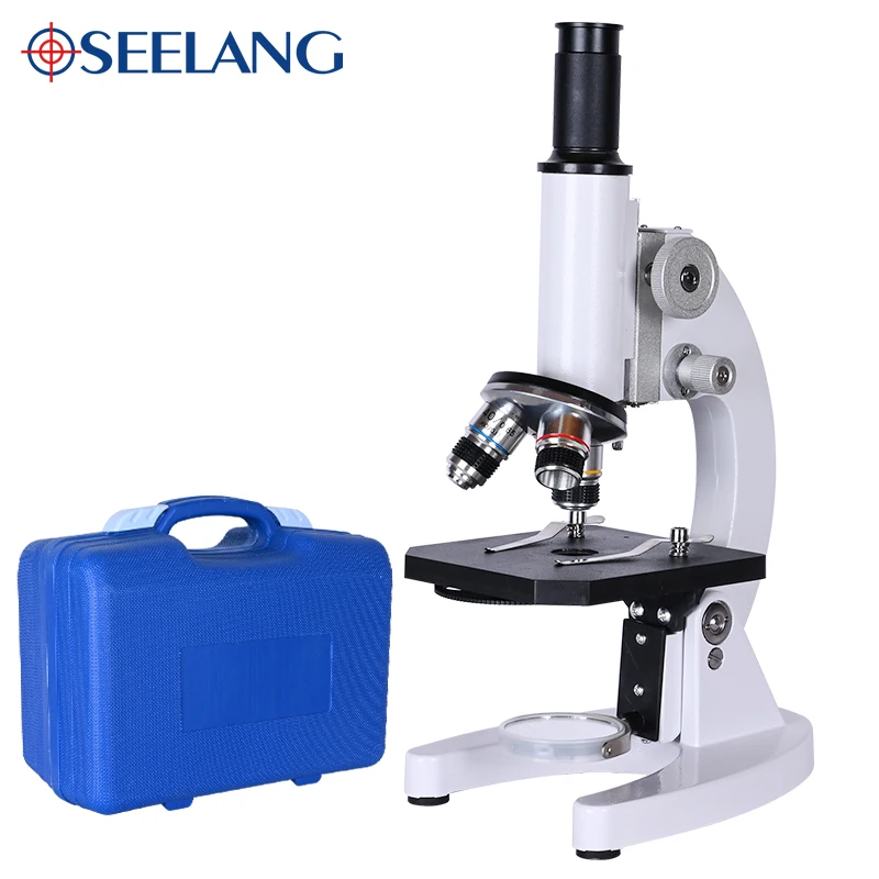 OSEELANG 640X HD Monocular Biological Microscope With convenient suitcase Students Science Experiment School Educational Lab
OSEELANG 640X HD Monocular Biological Microscope With convenient suitcase Students Science Experiment School Educational Lab