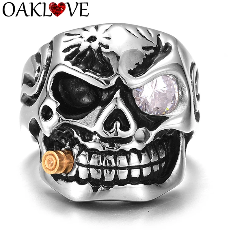 Punk Skull Rings Set (2)